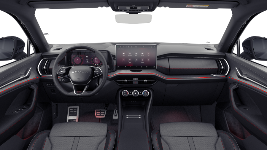 Škoda Kodiaq, 2,0 TSI 195 kW 7° automatická DSG 4x4, barva černá