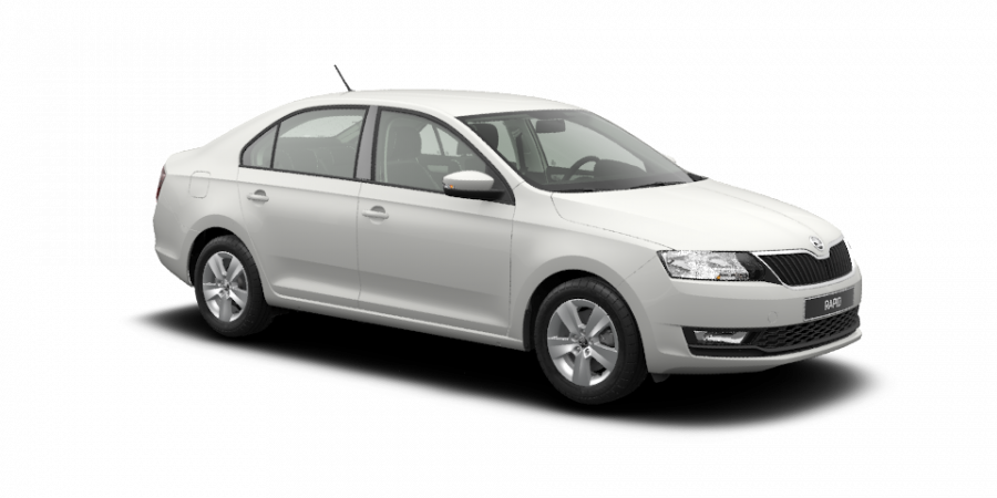 Škoda Rapid, 1,0 TSI 70 kW 5-stup. mech., barva bílá