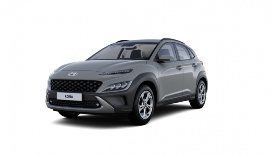 Hyundai Kona, 1,6 T-GDI 145 kW 4WD DCT PE, barva šedá