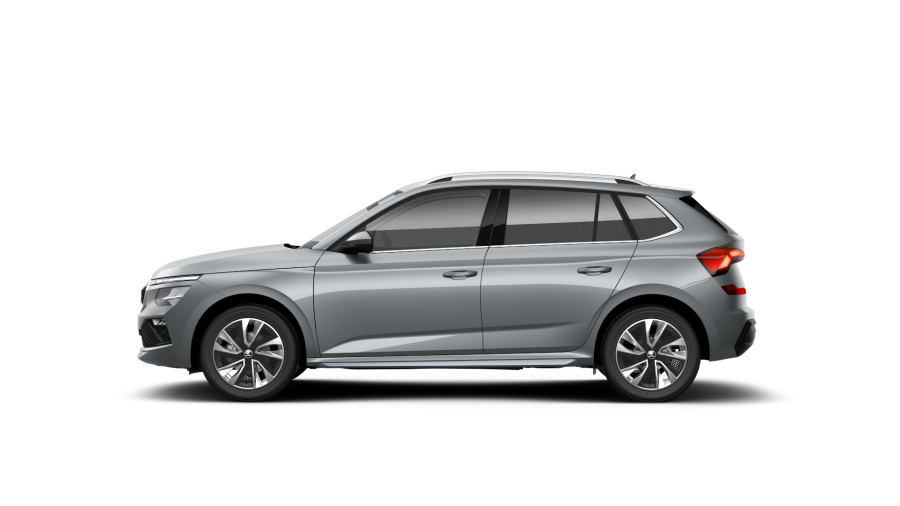 Škoda Kamiq, 1,0 TSI 85 kW 6° manuální, barva stříbrná