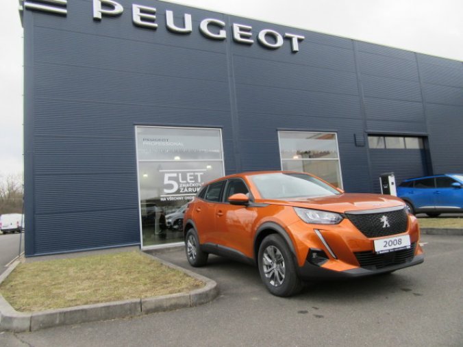 Peugeot 2008, ACTIVE PACK 1.5 BHDi 110k MAN6, barva oranžová