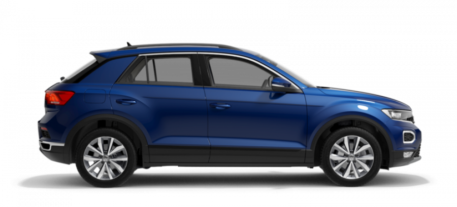 Volkswagen T-Roc, Maraton Edition 1,0 TSI 6G, barva modrá