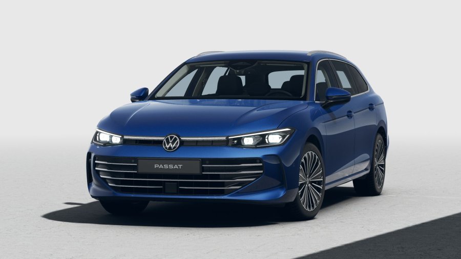 Volkswagen Passat, Passat Elegance 1,5 eTSI 110 kW mHEV, barva modrá