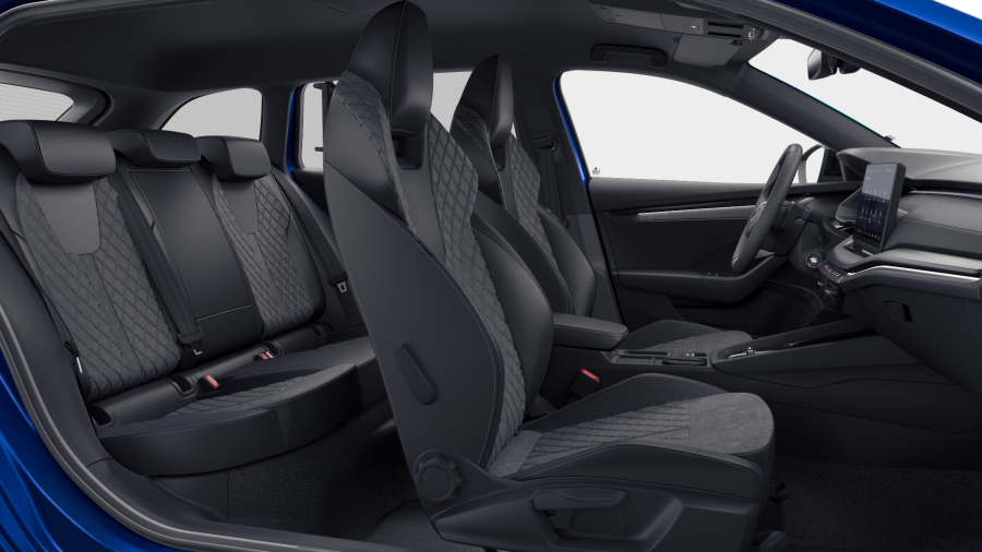 Škoda Octavia, 1,5 TSI m-HEV 110 kW 7° automatická DSG, barva modrá