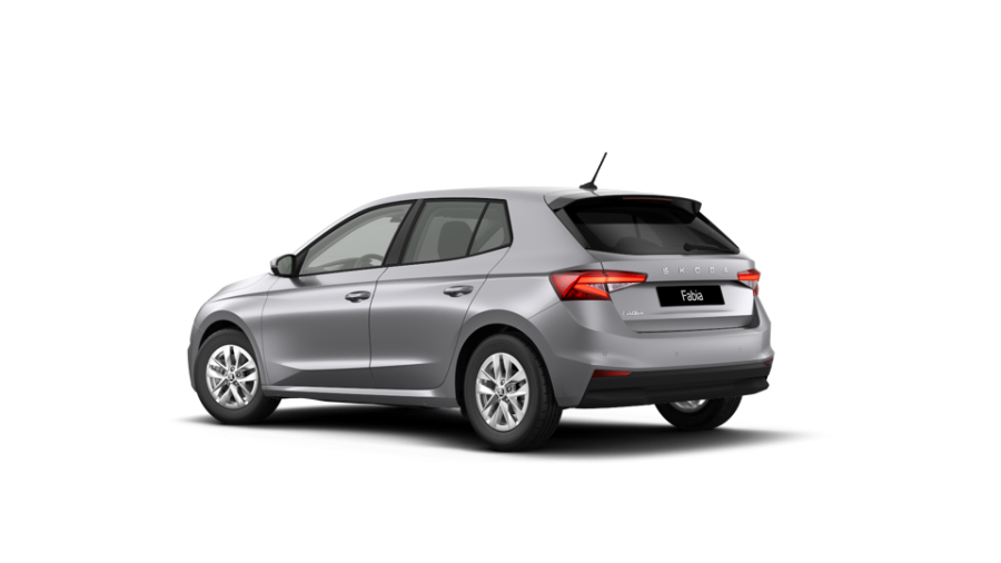 Škoda Fabia, 1,0 TSI 85 kW 7° automatická DSG, barva stříbrná