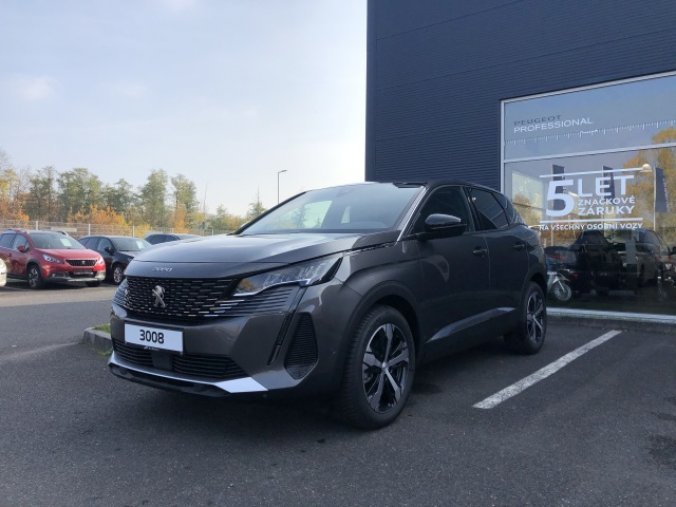 Peugeot 3008, ALLURE 1.5 BHDi 130k EAT8, barva šedá