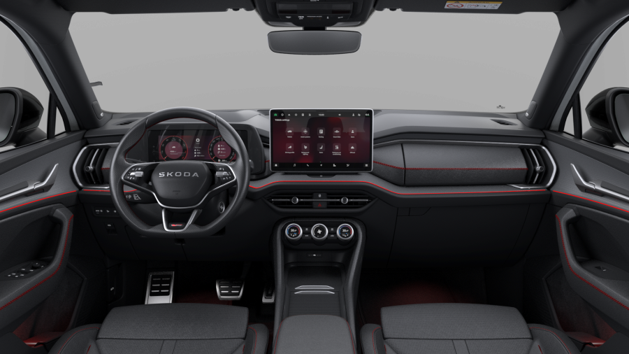 Škoda Kodiaq, 2,0 TSI 195 kW 7° automatická DSG 4x4, barva šedá