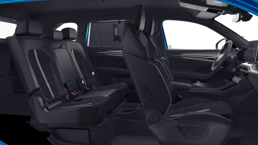 Škoda Kodiaq, 2,0 TDI 142 kW 7-stup. automat. 4x4, barva modrá