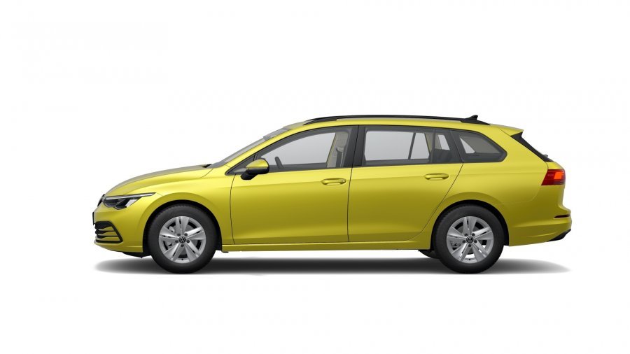 Volkswagen Golf Variant, Golf Variant Life 1,0 TSI 6G, barva žlutá