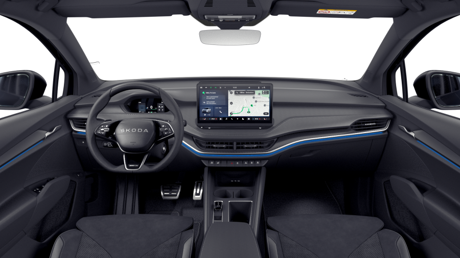 Škoda Elroq, 82 kWh 1° převodovka, barva černá