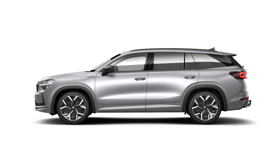 Škoda Kodiaq, 2,0 TDI 142 kW 7° automatická DSG 4x4, barva stříbrná