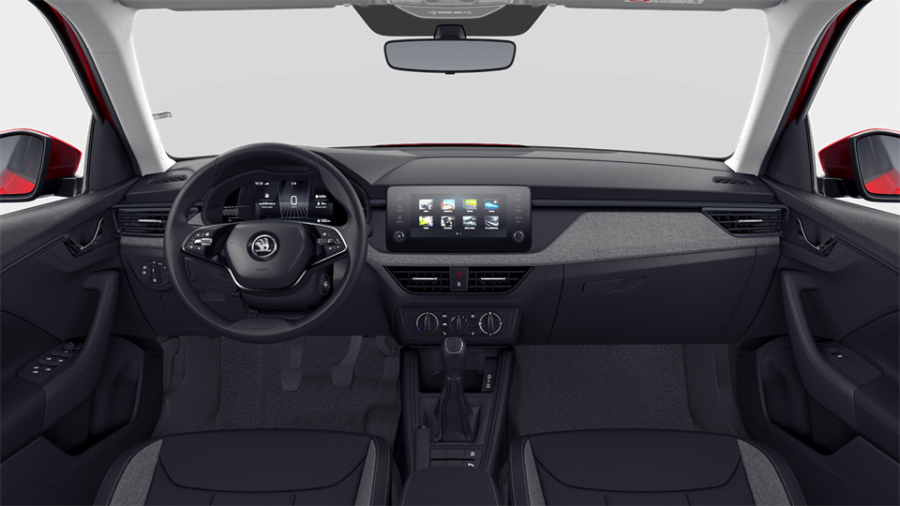 Škoda Kamiq, 1,0 TSI 85 kW 6-stup. mech., barva červená