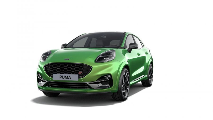 Ford Puma, ST X, 5dveřová, 1.5 EcoBoost 147 kW/200 k, 6st. manuální, barva zelená