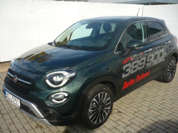 Fiat 500X, 1.0 Firefly 120k city cross, barva zelená