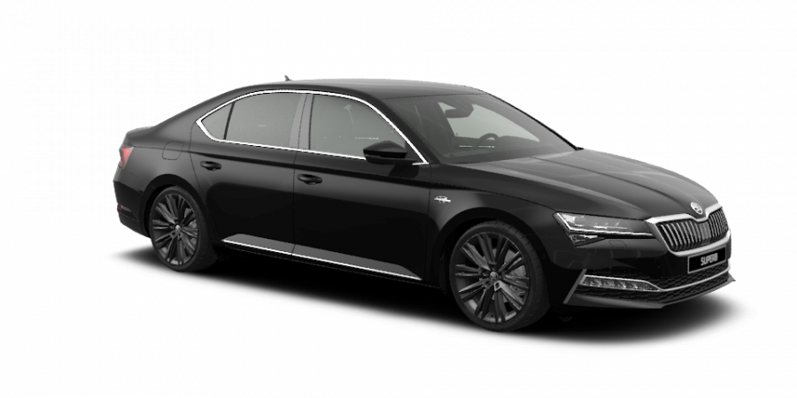 Škoda Superb, 2,0 TDI 147 kW 7-stup. automat. 4x4, barva černá