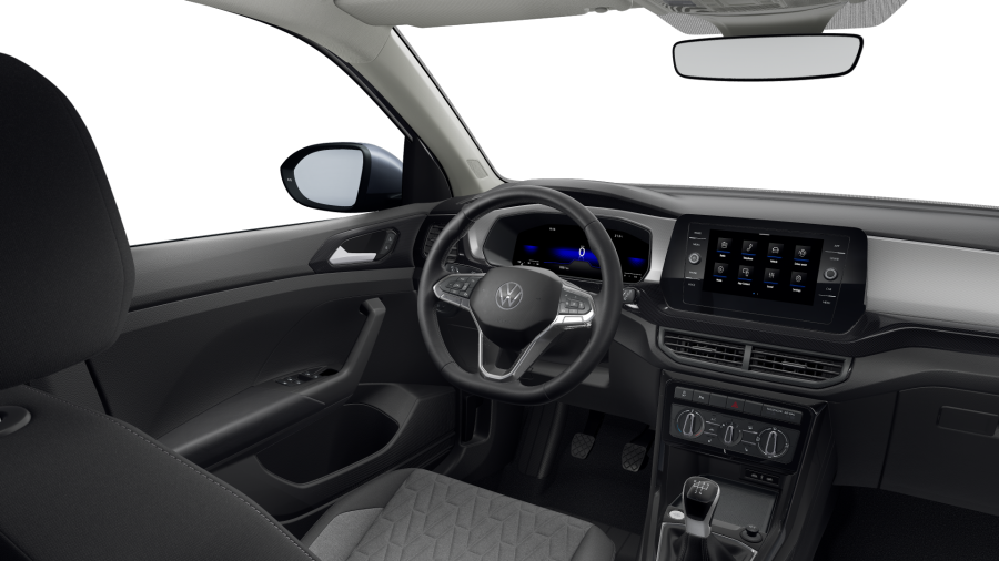Volkswagen T-Cross, T-Cross People 1.0 TSI 70 kW 5G, barva šedá