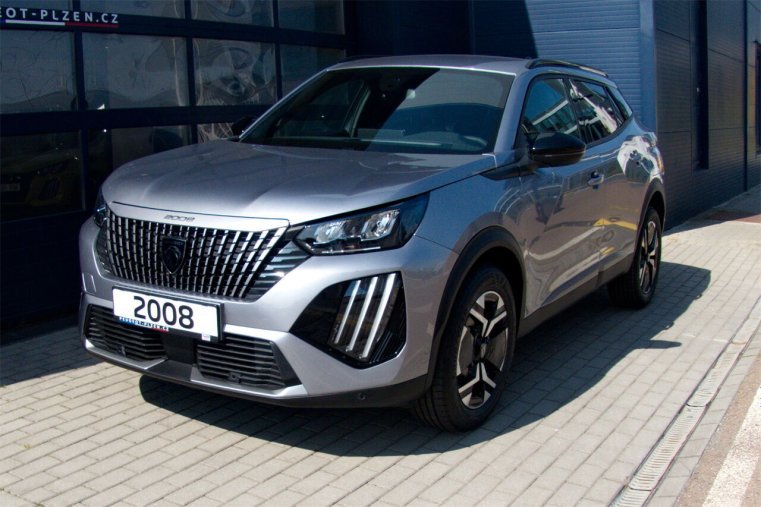 Peugeot 2008, Peugeot 2008 Allure PureTech 100, barva šedá