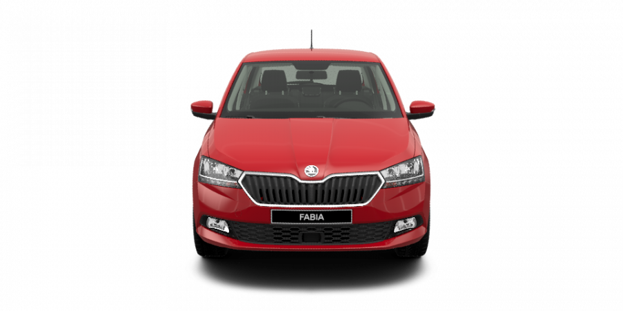 Škoda Fabia, 1,0 TSI 70 kW 5-stup. mech., barva červená