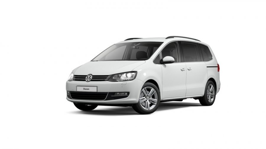 Volkswagen Sharan, 2.0 TDI 6DSG, barva bílá