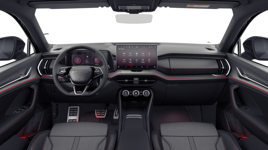 Škoda Kodiaq, 2,0 TSI 195 kW 7° automatická DSG 4x4, barva černá