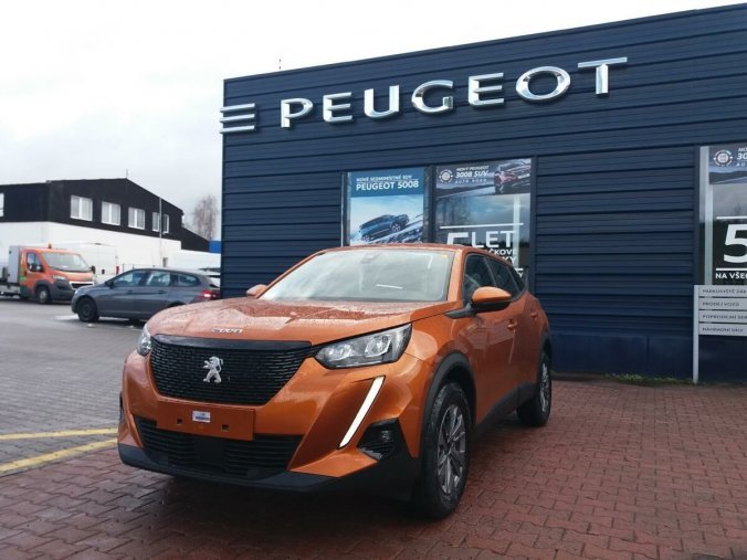 Peugeot 2008, ACTIVE PACK 1.2 PT 100k, barva oranžová