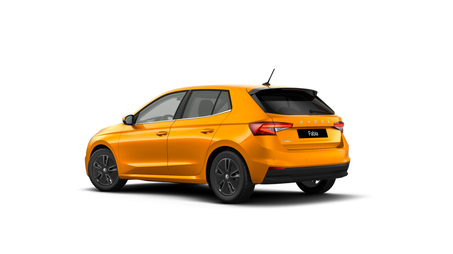 Škoda Fabia, 1,0 TSI 85 kW 6° manuální, barva oranžová