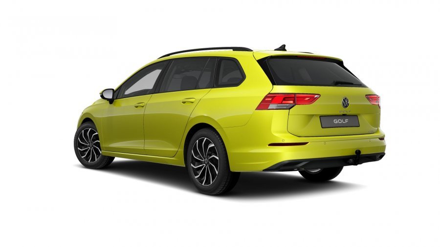 Volkswagen Golf Variant, Golf Variant Life 1,0 eTSI 7DSG  mHEV, barva žlutá