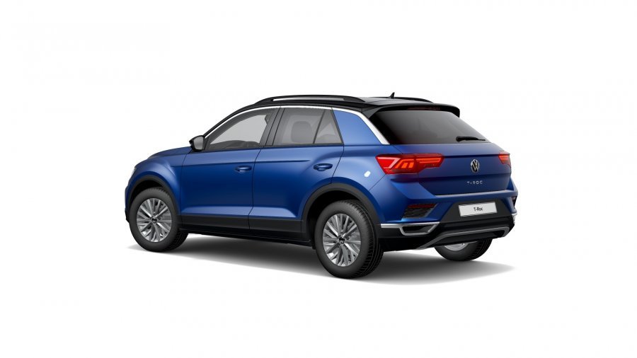 Volkswagen T-Roc, T-Roc Design 1,0 TSI 6G, barva modrá