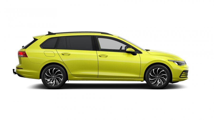 Volkswagen Golf Variant, Golf Variant Life 1,0 eTSI 7DSG  mHEV, barva žlutá