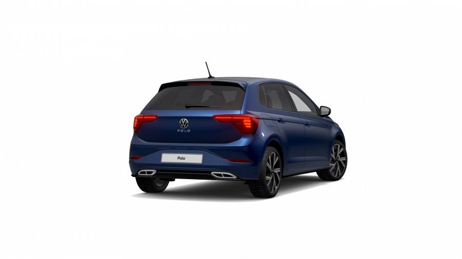 Volkswagen Polo, Polo R-Line 1,0 TSI 5G, barva modrá