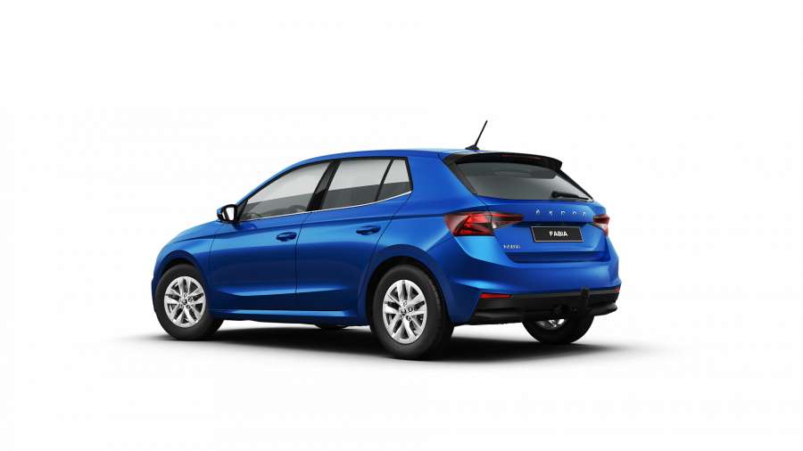 Škoda Fabia, 1,0 TSI 81 kW 7-stup. automat., barva modrá