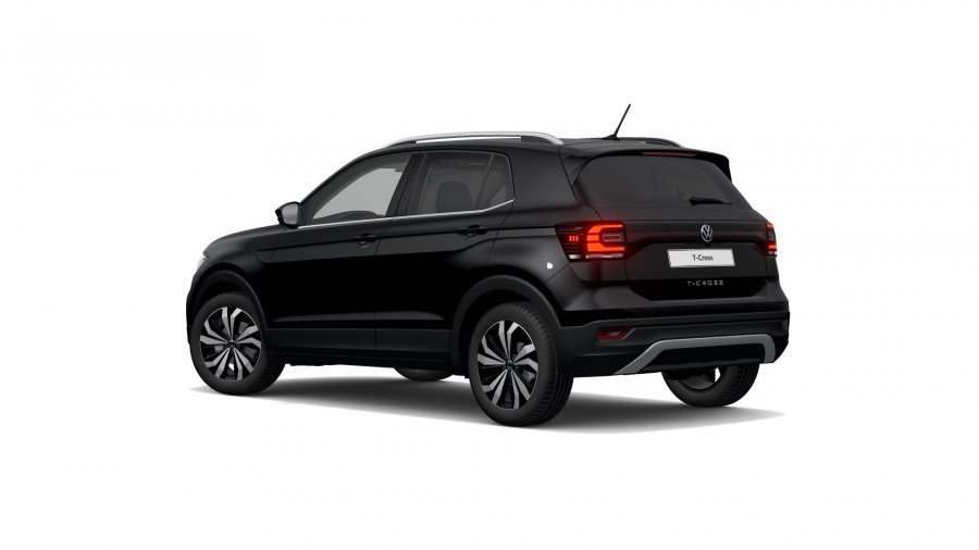 Volkswagen T-Cross, T-Cross Style 1,0 TSI 81 kW 7DSG, barva černá