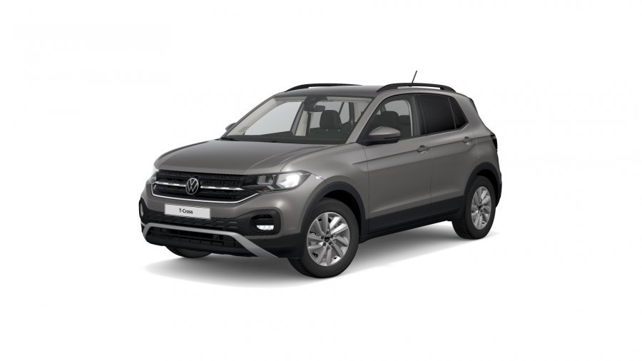 Volkswagen T-Cross, T-Cross Life 1,0 TSI 81 kW 7DSG, barva šedá