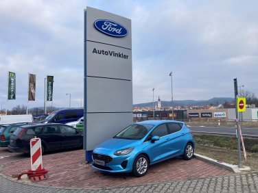 Ford Fiesta - Titanium, 5dveřová, 1,0 EcoBoost Hybrid (mHEV) 92 kW/125 k, 6st. manuální