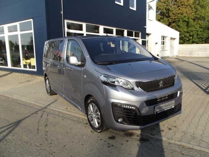 Peugeot Traveller, Allure 2.0 BlueHDi 180k EAT8, barva stříbrná