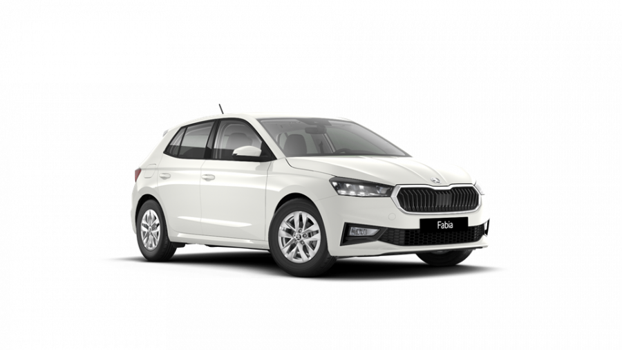 Škoda Fabia, 1,0 TSI 70 kW 5-stup. mech., barva bílá