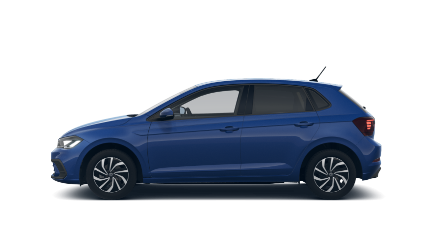 Volkswagen Polo, Polo People 1,0 TSI 70 kW 7DSG, barva modrá