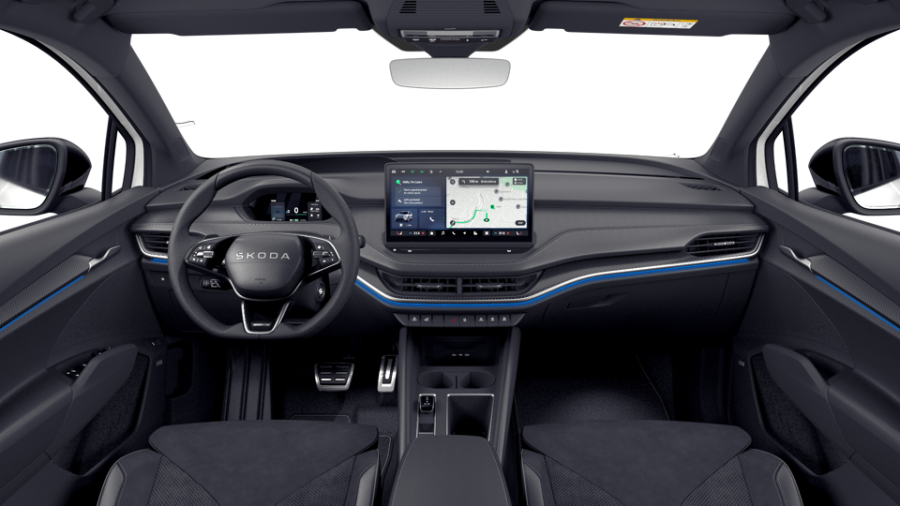 Škoda Elroq, 63 kWh 1° převodovka, barva bílá