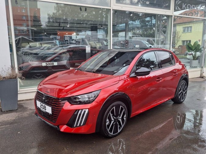 Peugeot 208, Peugeot 208 GT Hybrid 145 e-DCS6, barva červená