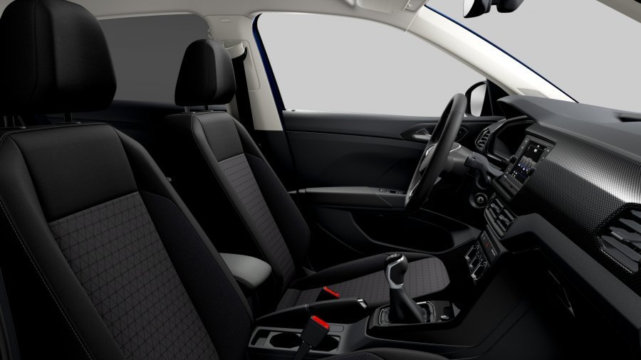 Volkswagen T-Cross, T-Cross Life 1,0 TSI 70 kW 5G, barva modrá