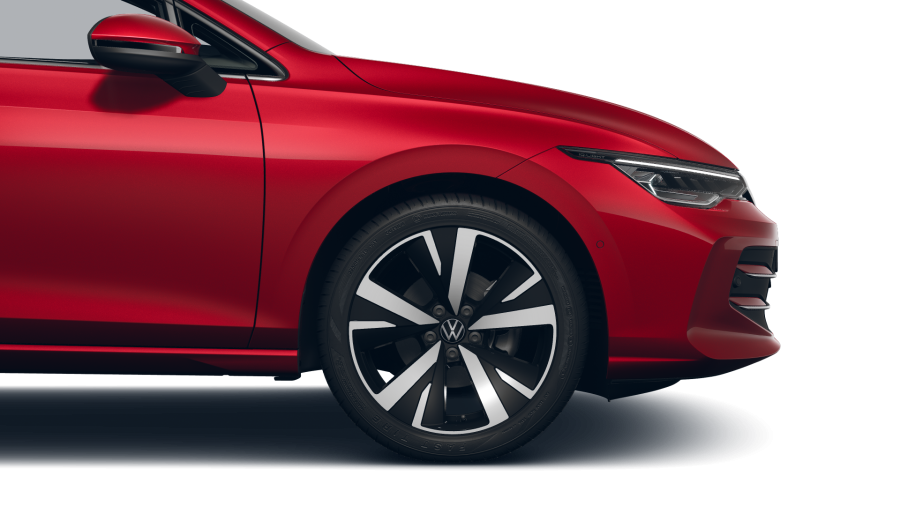 Volkswagen Golf, Golf Style 1,5 eTSI 110 kW 7DSG mHEV, barva červená