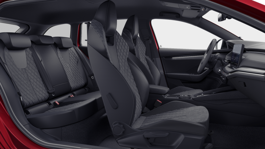 Škoda Octavia, 1,5 TSI Hybrid 110 kW 7° automatická DSG, barva červená