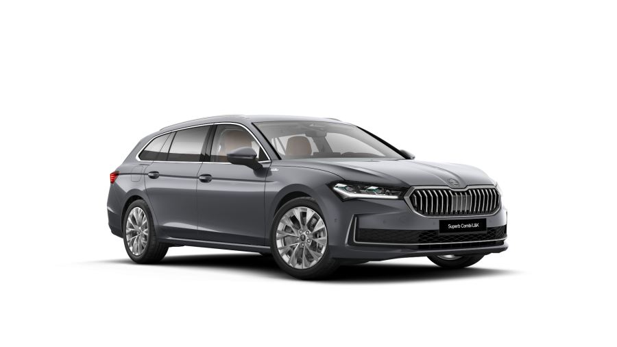 Škoda Superb, 1,5 TSI iV 150 kW 6-stup. automat., barva šedá