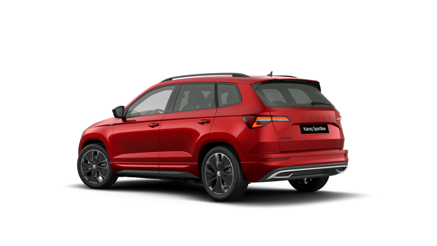 Škoda Karoq, 1,5 TSI 110 kW 7-stup. automat., barva červená