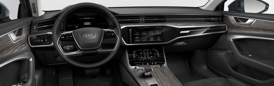 Audi A6, A6 Avant Design 50 TDI quattro, barva šedá