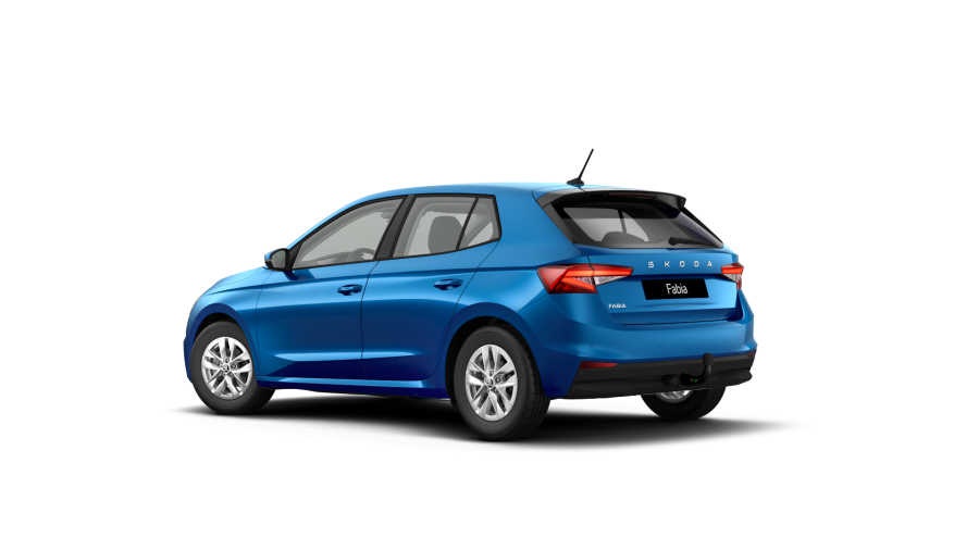 Škoda Fabia, 1,0 TSI 70 kW 5° manuální, barva modrá