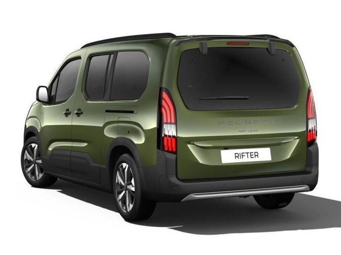 Peugeot Rifter, Peugeot Rifter LONG GT  1,5 BlueHDi S&S EAT8, barva zelená