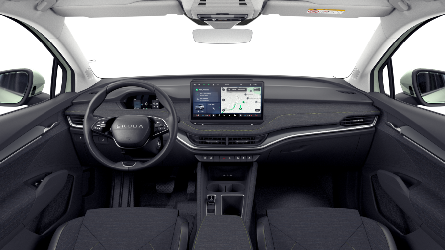 Škoda Elroq, 63 kWh 1° převodovka, barva zelená