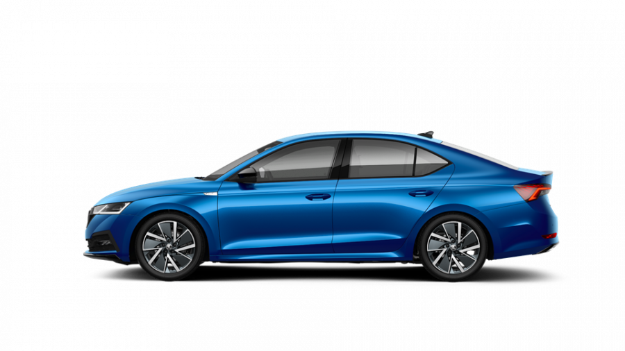 Škoda Octavia, 1,5 TSI 110 kW 6-stup. mech., barva modrá