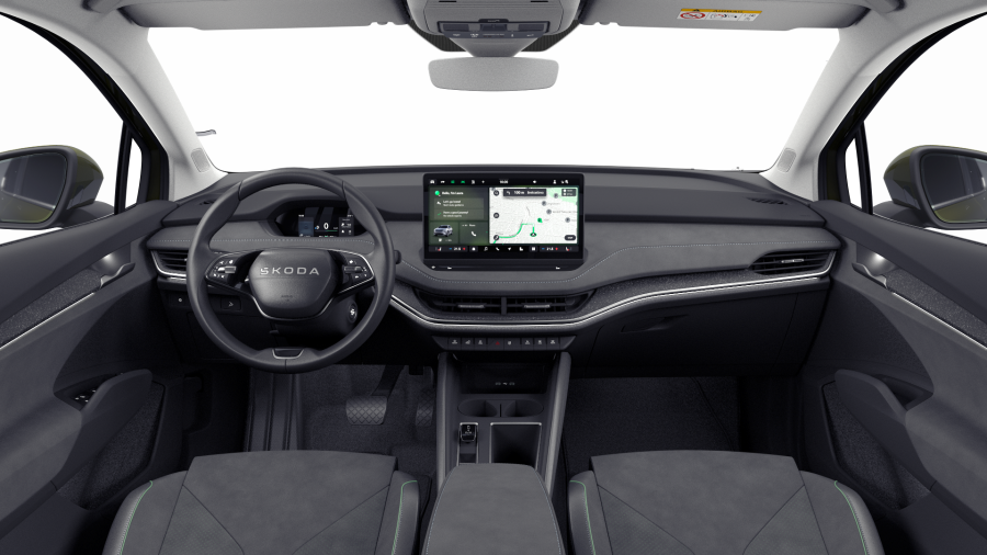 Škoda Enyaq iV, 82 kWh 210 kW 1° automatická, barva zelená